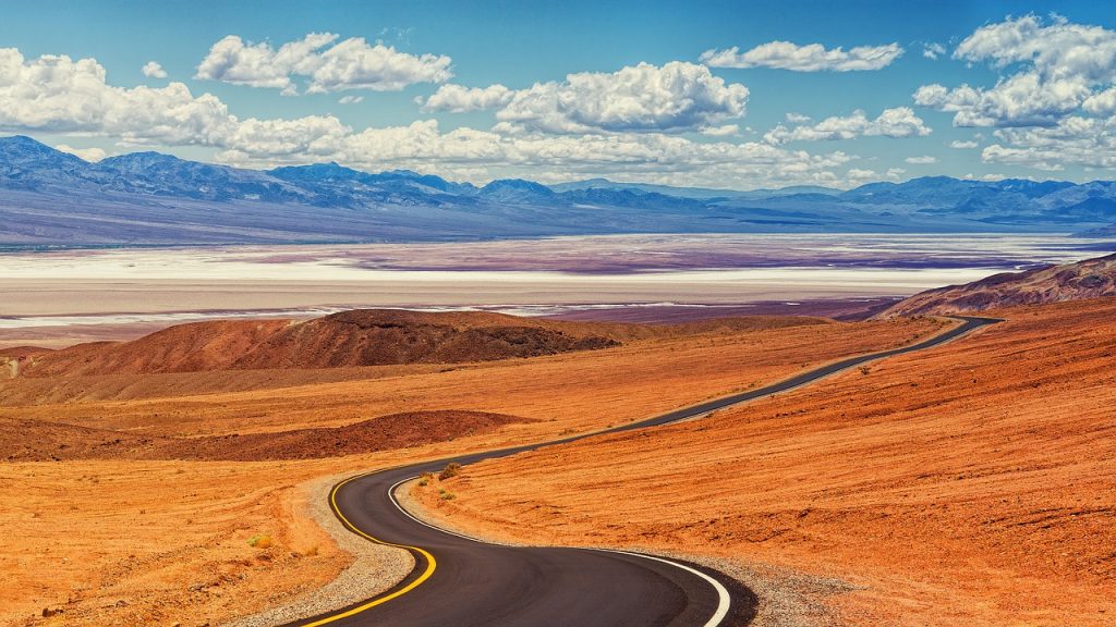 Death Valley Long Road